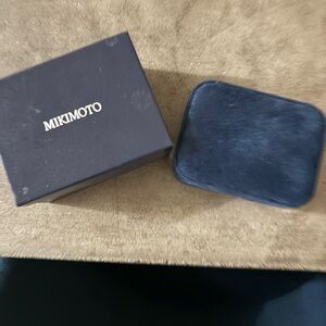 Mikimoto Jewelry Box in Navy Blue